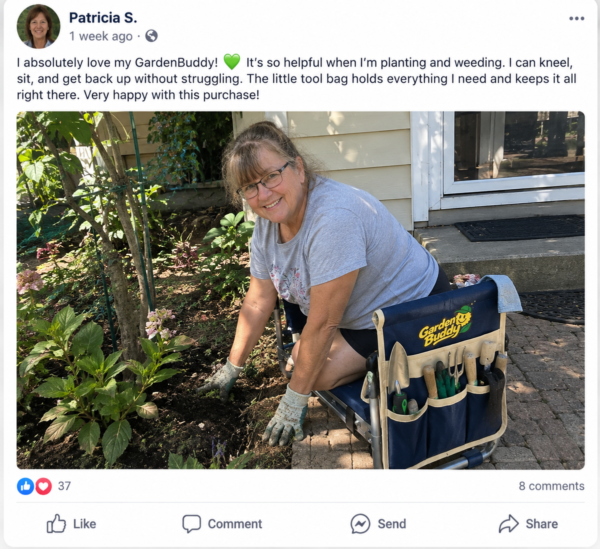 Facebook post from Patricia S.