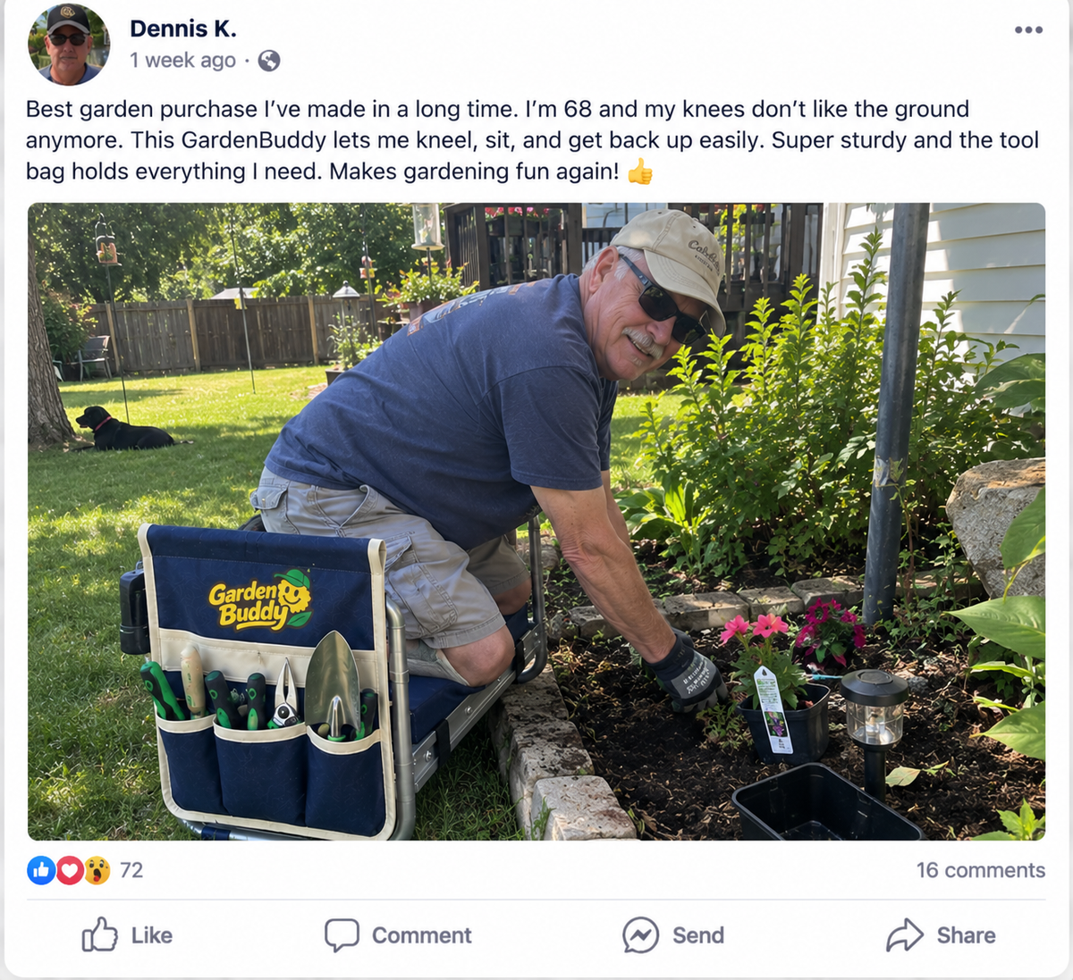 Facebook post from Dennis K.