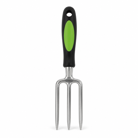 Three-tine cultivator fork